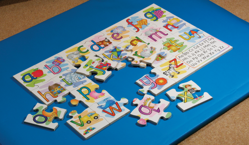 ABC ABC Interlocking puzzle - JJ440 – Just Jigsaws