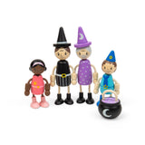 Bigjigs Toys Fairytale Dolls | Wooden People & Fantasy Characters for a Doll House