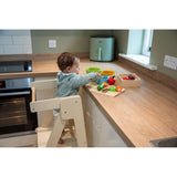 Bigjigs Toys Foldable Toddler Tower | Wooden Kids Kitchen & Counter Helper