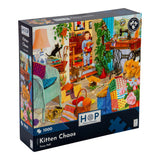 Kitten Chaos 1000 Piece Jigsaw Puzzle