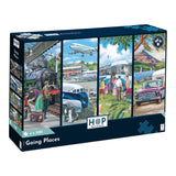 4 x 500 - Going Places 500 Piece Piece Jigsaw Puzzles