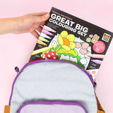 Tiger Tribe Great Big Colouring Set Magical Mini Worlds | Kids Travel Sets