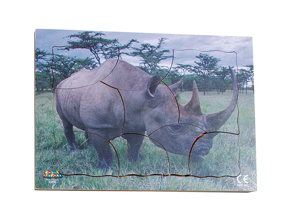 Endangered Animals - Black Rhino - JJ741