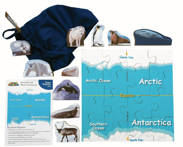 Animals & Continents Polar Regions - JJ776